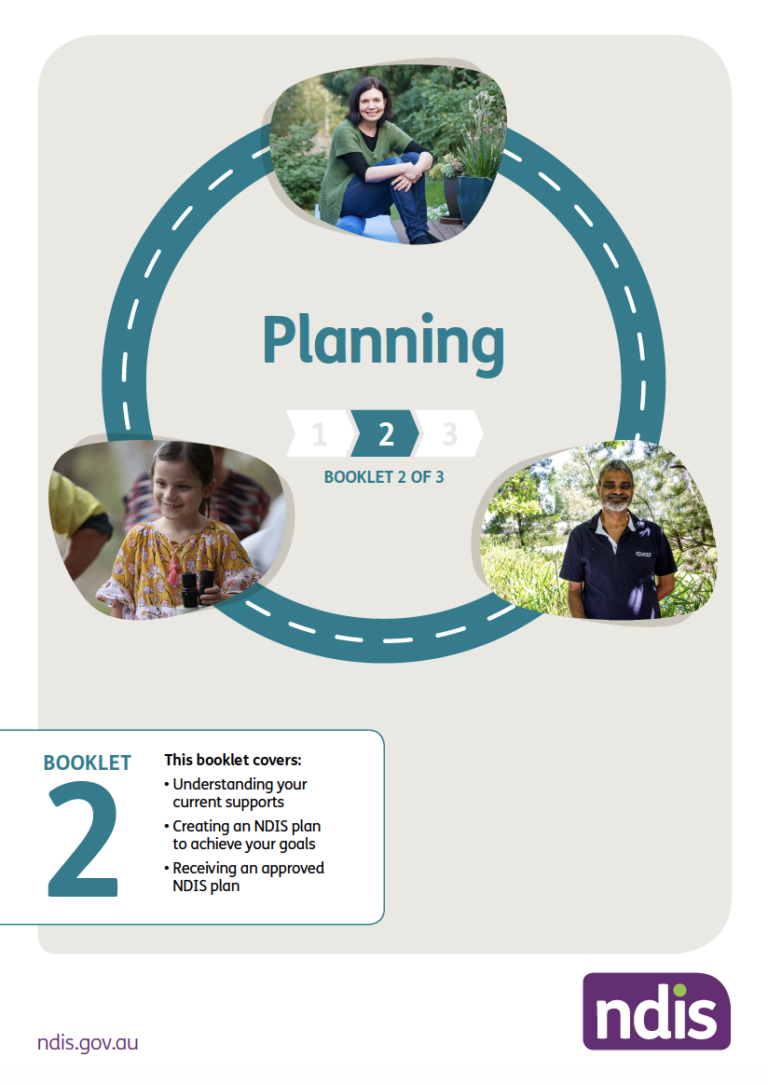 Image of NDIS Booklet 2 Planning