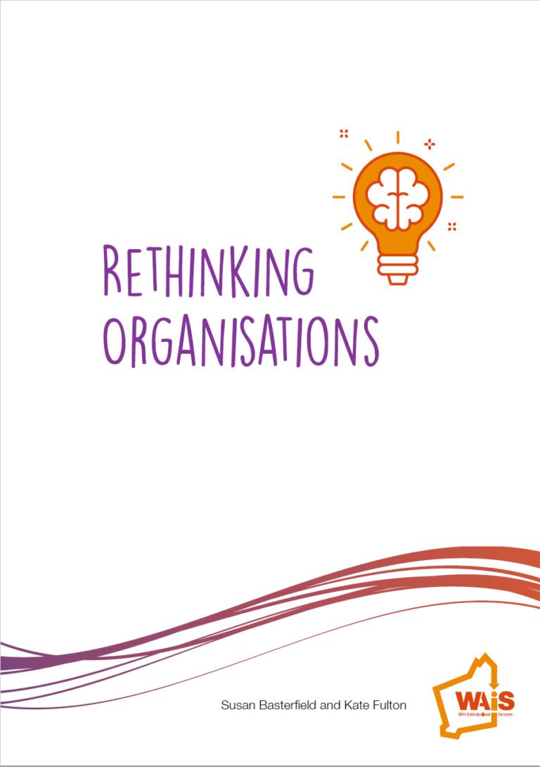 Rethinking Organisations resource cover page