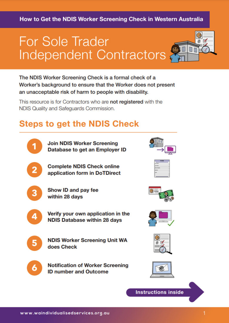 Download Instructions Sole Trader Independent Contractors 